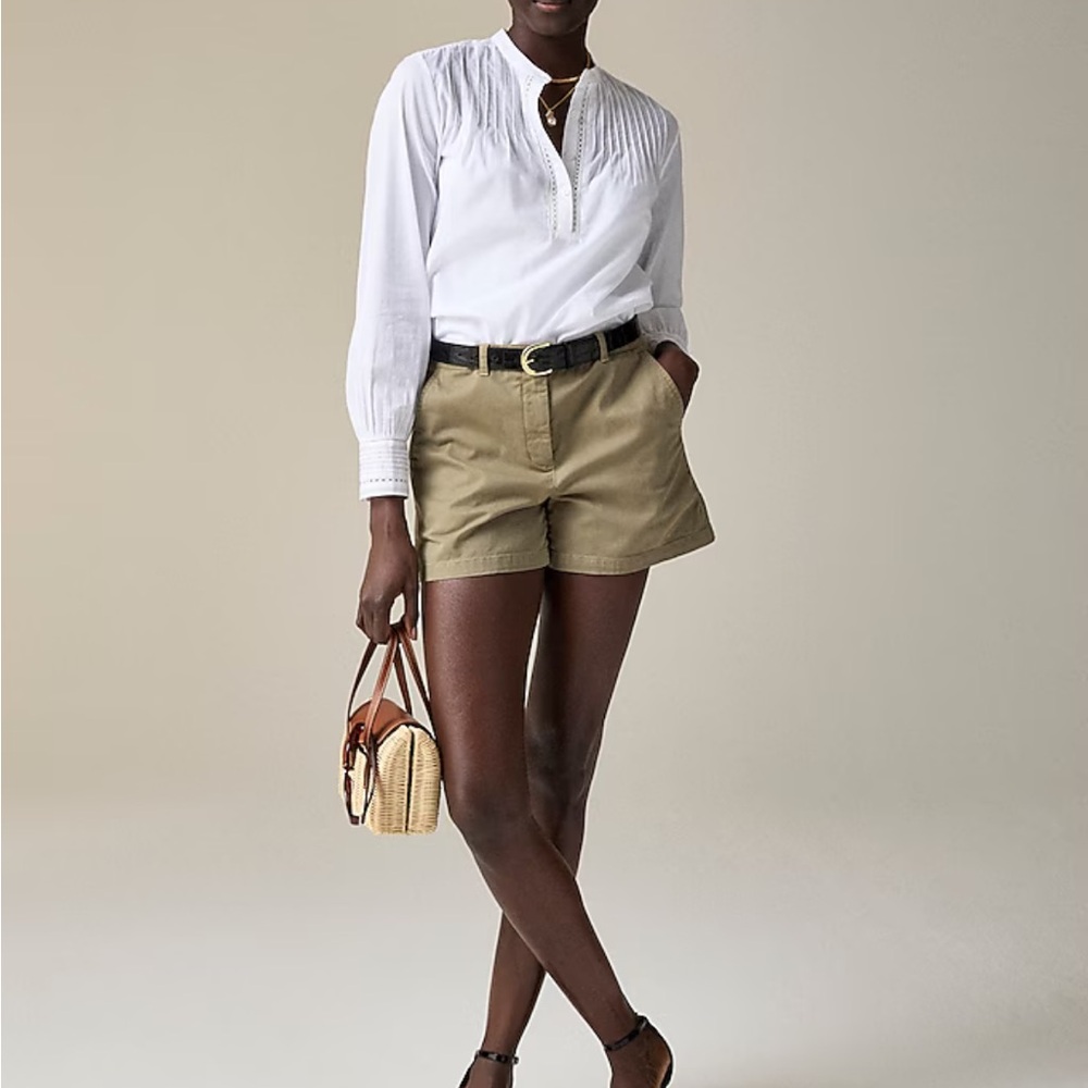 NWT J. Crew Dusty Fatigue Heritage Chino Shorts